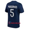 Virallinen Fanipaita Paris Saint-Germain Marquinhos 5 Kotipelipaita 2022-23 - Miesten